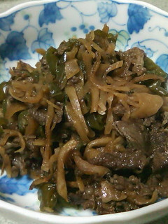 新生姜と甘とうがらしと牛肉の佃煮-レシピのメイン写真