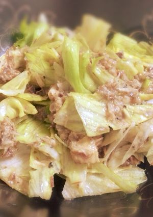 超かんたん☆レタスとサバのさっぱり和え-レシピのメイン写真