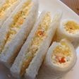 白身がふわふわなうちのタマゴサンド♪