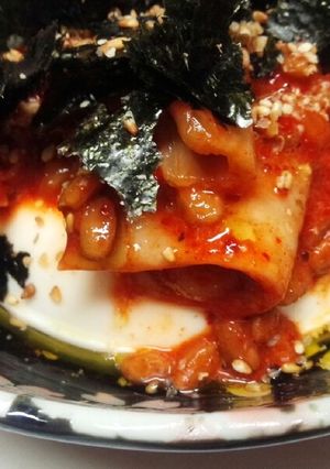 美腸ダイエットに☆納豆キムチ豆腐☆-レシピのメイン写真