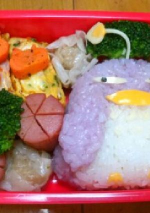 妖怪ウォッチ キャラ弁 ヨコドリ-レシピのメイン写真