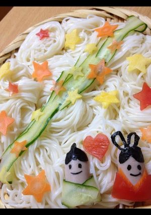 七夕に!天の川そうめん♡-レシピのメイン写真