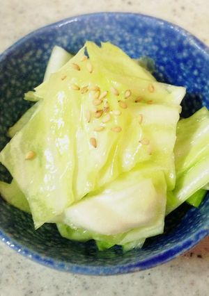 すぐできる スピード!やみつき塩キャベツ-レシピのメイン写真
