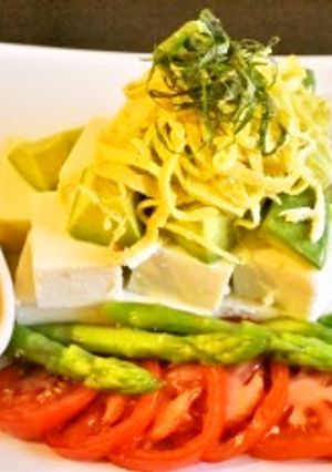 アボカドとトマトのサラダ冷奴-レシピのメイン写真