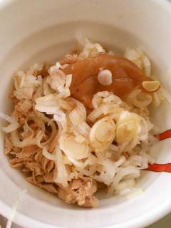 ツナ缶 長ネギ 梅ポン酢和え-レシピのメイン写真
