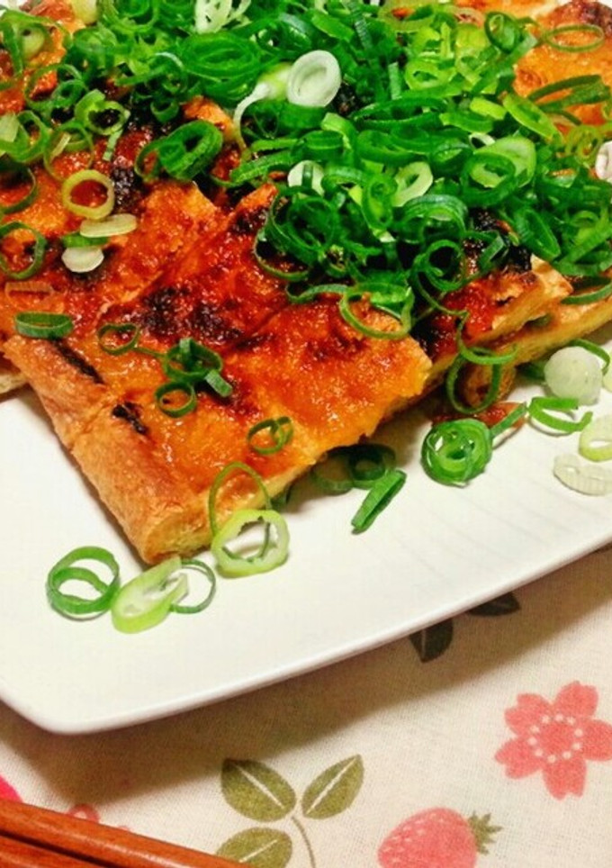 簡単！！☆薄あげの味噌焼き☆-レシピのメイン写真