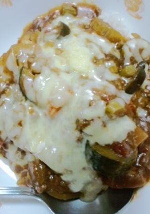 トマト夏野菜tチーズカレー-レシピのメイン写真