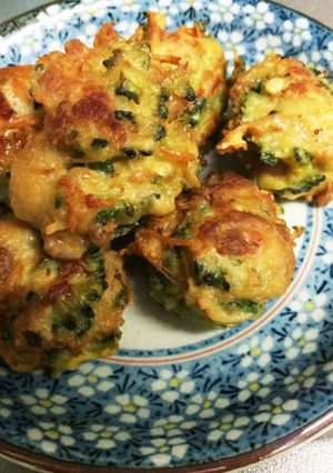 苦味の少ないゴーヤのかきあげ-レシピのメイン写真