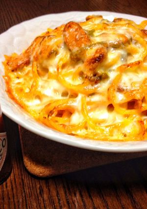 (°∀°){チーズ焼きスパ!-レシピのメイン写真