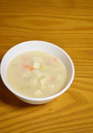 離乳食*~完了期『洋風味噌汁』-レシピのメイン写真