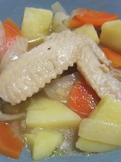 鶏の手羽先の煮物-レシピのメイン写真