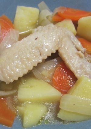 鶏の手羽先の煮物-レシピのメイン写真