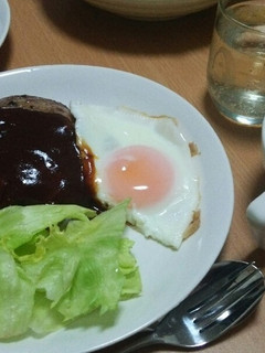 ハンバーグ-レシピのメイン写真