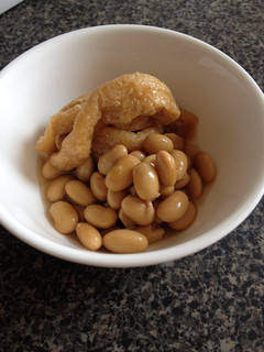 しつとり美味しい大豆とアゲの煮物-レシピのメイン写真