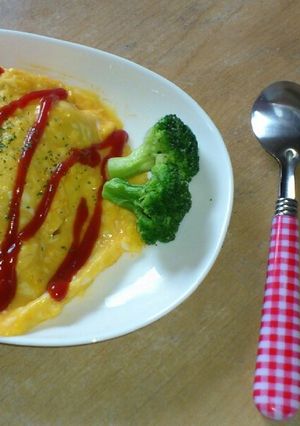 ふわトロオムライス-レシピのメイン写真
