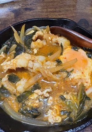 【飲んだ後に。】チゲ風スープ-レシピのメイン写真