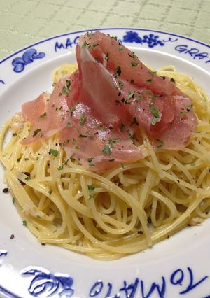 生ハムのペペロンチーノ フェデリーニ-レシピのメイン写真