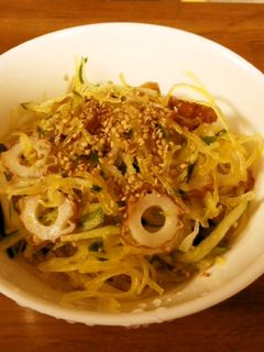 そうめん瓜の和え物サラダ-レシピのメイン写真