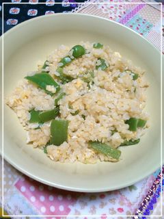 ピーマン卵チャーハン-レシピのメイン写真