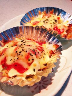 お弁当に!簡単!ちくわでグラタン風!-レシピのメイン写真