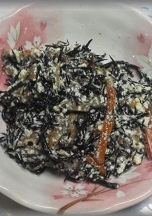 ひじきの豆腐和え-レシピのメイン写真