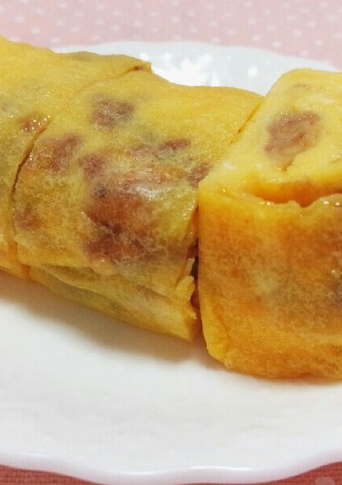 〖蜂蜜と胡桃の甘～い卵焼き♩〗-レシピのメイン写真