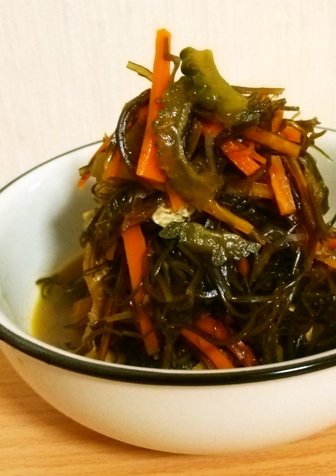 ゴーヤときざみ昆布の煮物-レシピのメイン写真