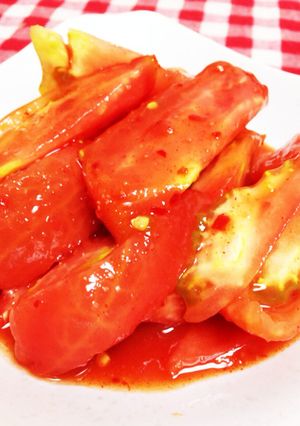 キムチトマト-レシピのメイン写真