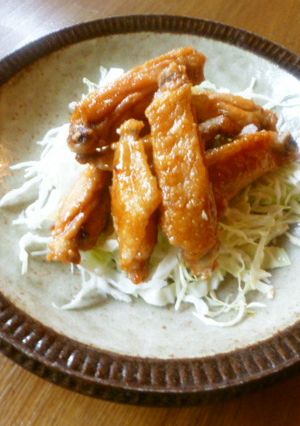 手羽中の甘辛揚げ♪-レシピのメイン写真