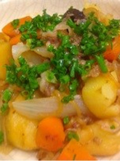 じゃがいもと牛肉で"肉じゃが"-レシピのメイン写真