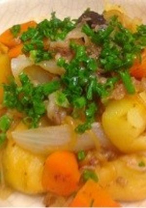 じゃがいもと牛肉で"肉じゃが"-レシピのメイン写真