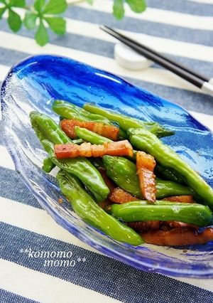 夏のおつまみ♫ししとうのペペロン炒め-レシピのメイン写真