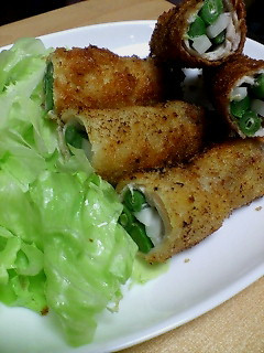 野菜巻きフライ-レシピのメイン写真