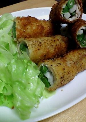 野菜巻きフライ-レシピのメイン写真