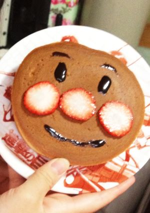 アンパンマンホットケーキ-レシピのメイン写真