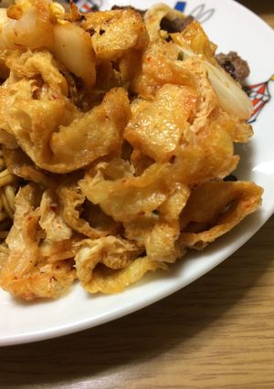 油揚げとキムチのピリ辛炒め-レシピのメイン写真