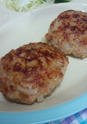 ハンバーグ-レシピのメイン写真