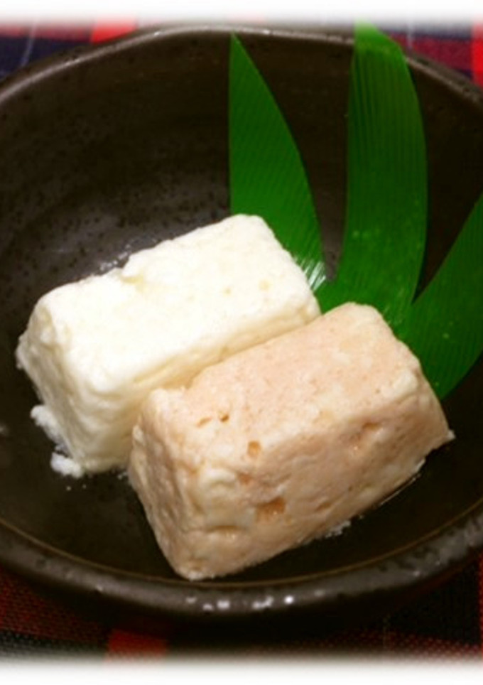 業務用介護食　紅白海鮮豆腐(鮭・ほたて)-レシピのメイン写真