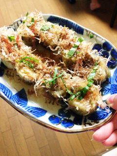 簡単すぎ!レンジで焼きナス風-レシピのメイン写真