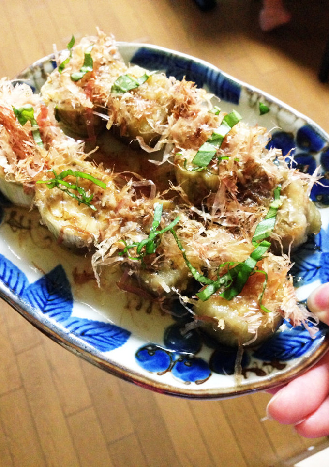 簡単すぎ！レンジで焼きナス風-レシピのメイン写真