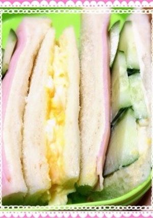 簡単サンドイッチ-レシピのメイン写真