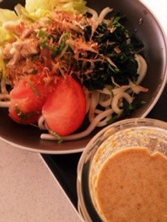 冷やしうどん 美味しいごまだれ-レシピのメイン写真