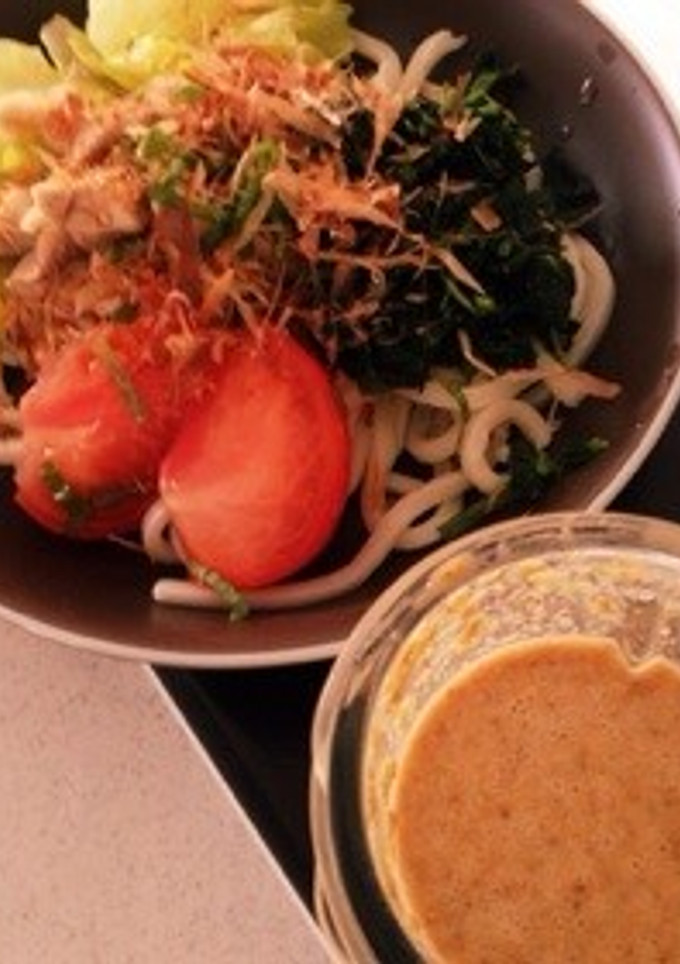 冷やしうどん 美味しいごまだれ-レシピのメイン写真