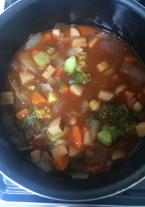 大豆のトマトスープ煮-レシピのメイン写真