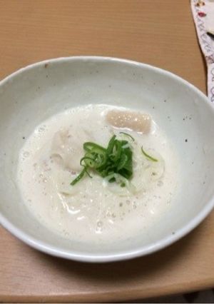 そうめんの豆乳スープ-レシピのメイン写真
