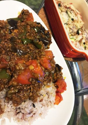 簡単☆夏野菜のドライカレー-レシピのメイン写真