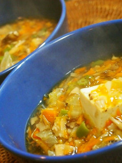 ♡レタスも♪ 焼き豆腐のくずあんかけ♡-レシピのメイン写真