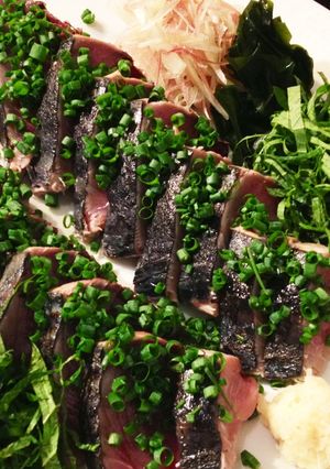 鰹のタタキ・瞬間スモーク-レシピのメイン写真