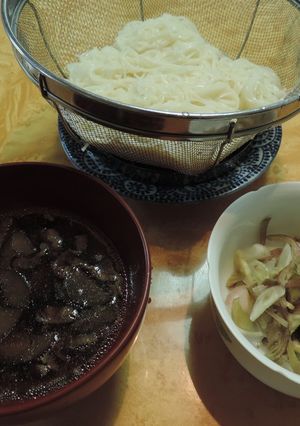 茗荷たっぷり夏そうめん-レシピのメイン写真