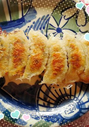 野菜たっぷり♡簡単♡手作りスタミナ餃子♪-レシピのメイン写真